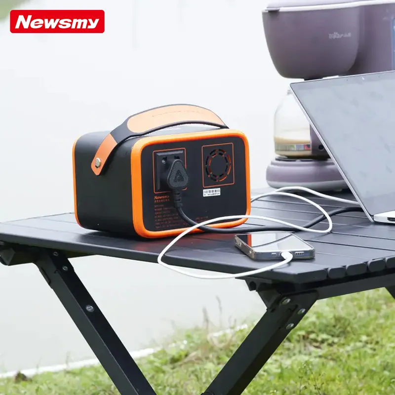 Newsmy 220V batteria 400W Backup accumulo di energia al litio sistema di generazione di pannelli solari portatili generatore solare mobile per Laptop