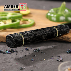Juego de Cuchillos de Cocina Damasco VG 10 de 8 Pulgadas, Cuchillo de Cocina Japonés Kiritsuke, Cuchillos Afilados para Rebanar, para Regalo - Product Image 5