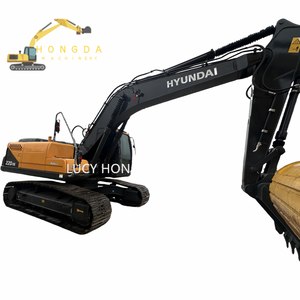 รถขุดไฮดรอลิก Hyundai HX220HD มือสอง ปี 2023 เครื่องยนต์ Cummins ความจุบุ้งกี๋ 1.38 เมตร น้ำหนัก 22 ตัน มอเตอร์ ปั๊มเกียร์ สภาพดีเยี่ยม - Product Image 1