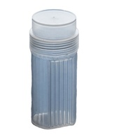 Lab Consumable Pathology Microscope Slides Plastic 5 Slides Staining Container with Screw Cap Cover Customizable OEM Support