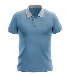 Nuevo estilo de los hombres para la camiseta del polo Tela de LICRA de nailon de rayón con patrón impreso de punto Tencil Piqué para la venta - Product Image 6