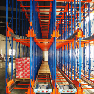 Rádio Auto Shuttle Pallet Racking Sistema Corrosão Protegida Personalizar Armazém Rack Prateleira Com CE - Product Image 1