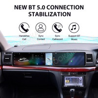 Autoradio MOOKAKA 12.3 + 4.99 + 12.3 pouces pour Toyota Mark 2 2000-2004, Android 15, GPS, Navigation, Stéréo, Carplay sans fil, écran interactif