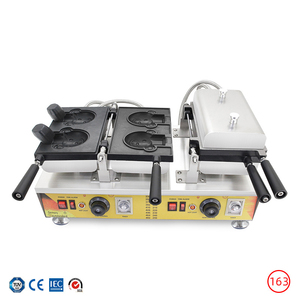 Macchina Elettrica Commerciale per Waffle a Forma di Orsetto, Macchina per Coni Waffle, Taiyaki Bear, Waffle Maker Coreano, Wafle Bear - Product Image 6