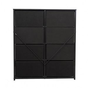 Modern Living Room Fabric <b>Cabinets</b> with 8 Drawers Freestanding Durable Design - Product Image 5