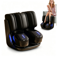 COSMO Masseur de pieds portable sous le bureau, design ergonomique, rouleaux Shiatsu intelligents, compression d'air, vibration, chaleur – Meilleures ventes