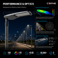 Cishine 30w 60w 120w 160w 240w Module LED extérieur étanche à haut lumen pour éclairage public IP66 en aluminium moulé sous pression pour autoroutes et routes principales