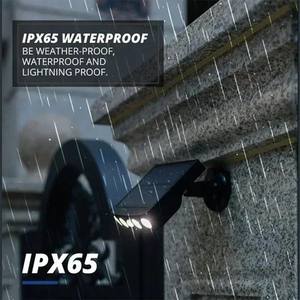 Potenti Luci di Sicurezza Solari a 4 LED per Esterni, Lampada Decorativa con Sensore di Movimento a 3 Modalità, Impermeabile, per Giardino e Illuminazione Notturna - Product Image 5