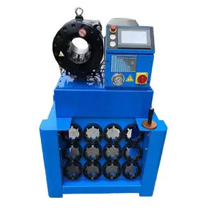 Automatic Hose Press Crimping Machine Cost-Effective High-Pressure Pipe Crimper Hydraulic Engine Pump Rubber Hose GOLED P32