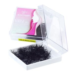 Song Lashes-pestañas postizas individuales, plumas de volumen, plumas postizas, Base puntiaguda, venta al por mayor - Product Image 2