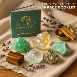 Set Premium de Cristales Curativos en Bruto: Citrino, Pirita, Ojo de Tigre, <span class=keywords><strong>Aventurina</strong></span> <span class=keywords><strong>Verde</strong></span>, Amazonita, Cuarzo Transparente, en Caja de Madera para Regalo - Product Image 5