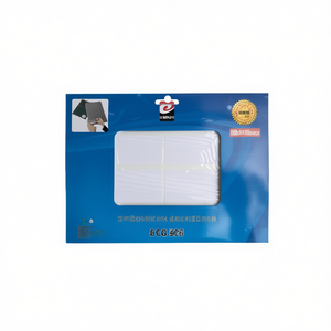 Étiquettes adhésives Mnj, 12 pièces, pour usage au bureau, papier autocollant blanc - Product Image 1