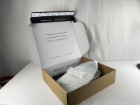 Sacs en papier recyclables cosmétiques Mailer expédition expédition coffret cadeau ensemble vêtements chapeau sac en papier Shopping boîte postale avec logo personnalisé