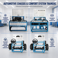 Banc de formation pour système de freinage ABS automobile, test de capteurs, analyse des données, diagnostic des pannes, remplissage du liquide de frein, équipement pédagogique
