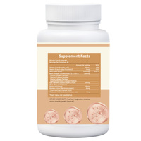 Kangherb OEM ODM Collagène, Vitamine C et Protéines pour la Croissance des Cheveux et des Ongles, Soins de Santé, 120 Capsules de Collagène