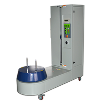 Good Price Small Package Bag Boxes Carton Automatic Airport Luggage Suitcase Bagage Stretch Wrapping Machines for Sale