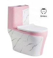 L'usine propose des toilettes en céramique intelligentes tout-en-un peu coûteuses montées au mur ou au sol, bol allongé populaire, différents styles de couleurs - Product Image 3