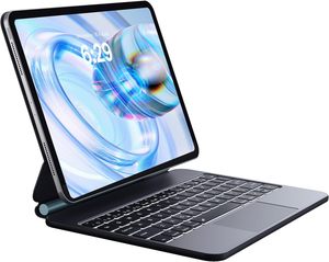 <span class=keywords><strong>Clavier</strong></span> pour <span class=keywords><strong>iPad</strong></span> 10/11e génération, style Magic Keyboard avec pavé tactile multi-touch, étui magnétique pour <span class=keywords><strong>iPad</strong></span> Air 11/13 M4 <span class=keywords><strong>iPad</strong></span> Pro 11/13 - Product Image 1