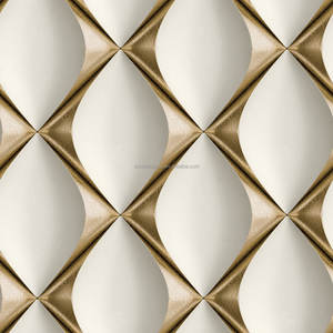 วอลเปเปอร์ <span class=keywords><strong>Shunmei</strong></span> ผ้ากำมะหยี่0.53เมตรม้วนวอลเปเปอร์หนังกลับดีไซน์ทันสมัย - Product Image 5