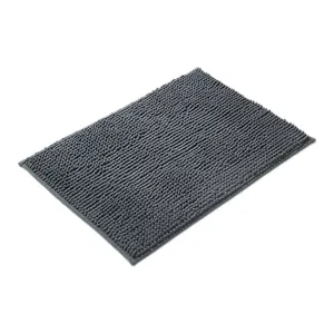 Karpet Anti Selip Karpet Lantai Microfiber Sampanye Vloerkleed Chenille Karpet Mandi