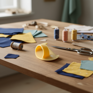 เครื่องมือเย็บขอบแบบ Ergonomic ขนาด 3 มม. 4 มม. ทำจากพลาสติก สำหรับงานเย็บ DIY - Product Image 2