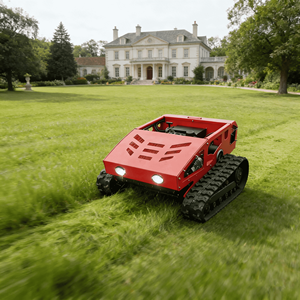 Cortadora <span class=keywords><strong>de</strong></span> Césped a Gasolina con Control Remoto y Diseño <span class=keywords><strong>de</strong></span> Orugas para una Apariencia Uniforme del Césped en Campos <span class=keywords><strong>de</strong></span> Golf - Product Image 2