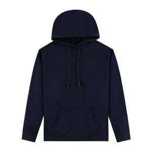 Sweatshirts et sweats à capuche à manches régulières pour hommes - Sweats à capuche à coupe régulière avec bordures et ourlet côtelés, sweats à capuche à enfiler pour hommes - Product Image 4