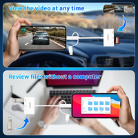 FIDECO transferencia de alta velocidad 3 en 1 USB TF lector de tarjetas SD compatible con OTG Lightning Micro tipo C Estación de lector multipuerto para Iphone