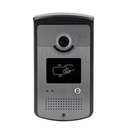 Système d'interphone de sécurité étanche pour l'extérieur du restaurant Multiapartment Smart Home Security Deux moniteurs Interphone vidéo