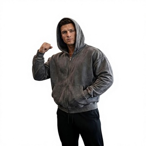 Felpa con Cappuccio Sp5de, Giacca Termica con Zip, Riflettente per Sicurezza <span class=keywords><strong>Notturna</strong></span> e Palestra, in Pile Caldo ad Alte Prestazioni - Product Image 1