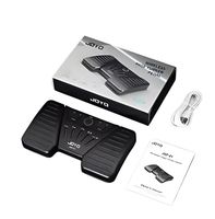 Pédale de retournement de page sans fil JOYO, portable, Bluetooth, pour tablette et smartphone, rechargeable, avec base antidérapante