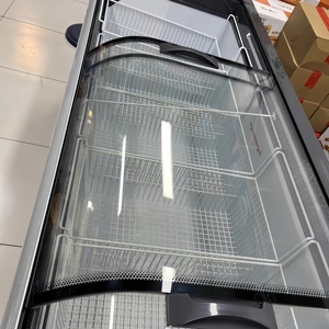 Congélateurs vitrine pour glaces 280L/350L/450L avec porte vitrée incurvée – Ventes flash : <span class=keywords><strong>Congélateur</strong></span> vitrine pour bâtonnets glacés - Product Image 2