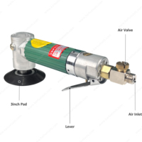 Polisseuse d'angle d'air 5000 tr/min 3 pouces 75mm outils de polissage pneumatiques