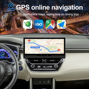 Navihua Nouveauté 12.3'' Autoradio Android GPS Navigation Multimédia Stéréo Auto pour Toyota Corolla 2019-2024 Carplay Sans Fil - Product Image 2
