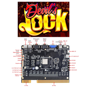Carte de jeu verticale Devil Lock pour jeux d'adresse, carte PCB de jeu d'adresse standard, prix usine pour machine de jeu d'arcade à monnayeur - Product Image 1
