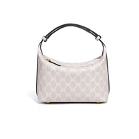 Sac Repas Polyvalent et Chic, de Haute Qualité, en Forme de Corne, Petit Fourre-Tout Pratique pour Femme, Sac à Main Tressé Élégant