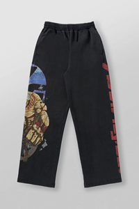 Pantalon de <span class=keywords><strong>jogging</strong></span> ample taille moyenne style <span class=keywords><strong>hip</strong></span> <span class=keywords><strong>hop</strong></span> pour hommes, 100% coton, imprimé, <span class=keywords><strong>baggy</strong></span>, <span class=keywords><strong>jogging</strong></span> long - Product Image 3