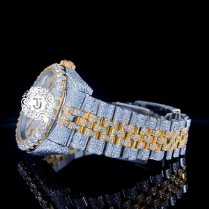 Reloj de Lujo de Acero Inoxidable de Fabricación India, Movimiento Mecánico, Resistencia al Agua 3BAR, para Deportes y Uso Casual, JXSP76 - Product Image 3