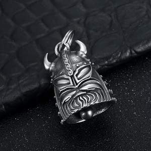 Clochette porte-bonheur pour motard, pendentif de protection pour motards avec son clair - Product Image 2