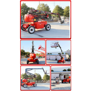 Plataforma elevadora Everstar Boom Lift de 12-44 m con brazo telescópico hidráulico montado sobre ruedas para aplicaciones de gran alcance - Product Image 4