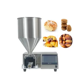 Cream injecting machine bread croissant puff cream filling machine cookie creaming machine