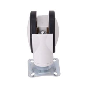 PU PA ABS bébé lit roulettes armoire roulette petite roulette 4 pouces verrouillable roulette pour Overbed <span class=keywords><strong>Table</strong></span> - Product Image 3