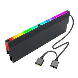 Radiateur en aluminium à 3 broches RGB, gilet <span class=keywords><strong>de</strong></span> refroidissement à mémoire, dissipateur thermique, refroidisseur <span class=keywords><strong>de</strong></span> <span class=keywords><strong>RAM</strong></span> pour <span class=keywords><strong>RAM</strong></span> <span class=keywords><strong>DDR3</strong></span> - Product Image 5