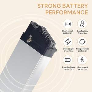 Baterai Ebike 48V 14Ah, Baterai Sepeda Lipat, Akku Sepeda Listrik Terintegrasi untuk Sepeda Listrik 350w 500W 750W 1000w, Sepeda Lipat - Product Image 5