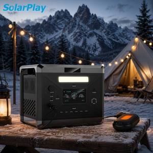 Estación de Energía Portátil Solarplay 2160Wh, Generador Solar de 2400W, Carga Rápida CA, Suministro de Energía de Emergencia para Hogares en la UE - Product Image 4