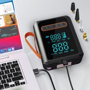 Taşınabilir Elektrikli Bisiklet Mini Lastik Şişirme Kompresörü Pil Şarj Cihazı ve Lastik Şişirme Pompası Birlikte Araç Süpürgesi 2'si 1 Arada - Product Image 3