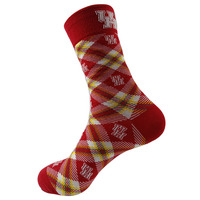Chaussettes de bureau de luxe pour hommes, motif triangulaire argyle classique et original, qualité supérieure, personnalisables OEM