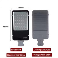 Le fabricant en gros 30W 50W 100W 150W 200W IP65 imperméabilisent le réverbère mené par réverbère extérieur de route