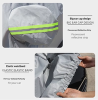 Accessoires Extérieurs de Voiture les Plus Vendus en Gros : Housse de Voiture en PEVA Imperméable avec Rejet UV à 99% et IR à 90% pour l'Extérieur