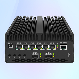 96GB Intel Ultra 7 155H 16 lõi ai máy chủ 2/4 SFP máy chủ Linux 4G 5G Wifi mềm Router máy tính công nghiệp tường lửa Router - Product Image 1